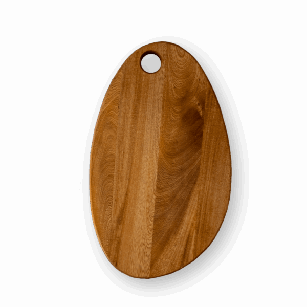 Tabla de madera asimétrica