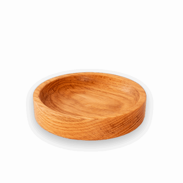 Set de platos de madera rectos